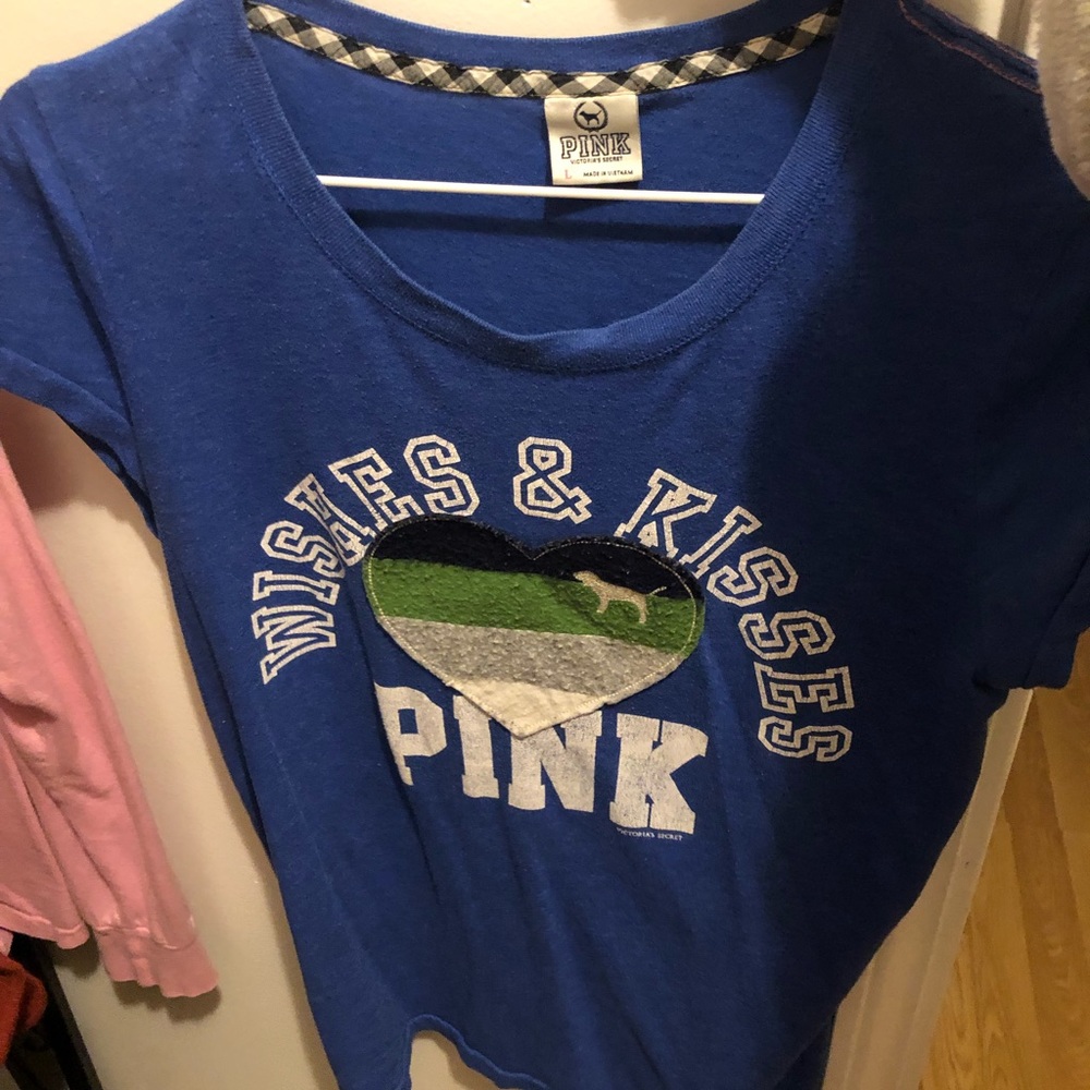 Pink short sleeve tee